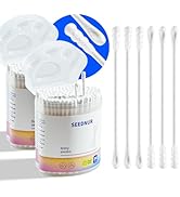 Baby Cotton Swabs, 400Pcs Baby Safety Cotton Swabs for Newborn &amp; Kids, Baby Ear Cleaner Paper Sti...