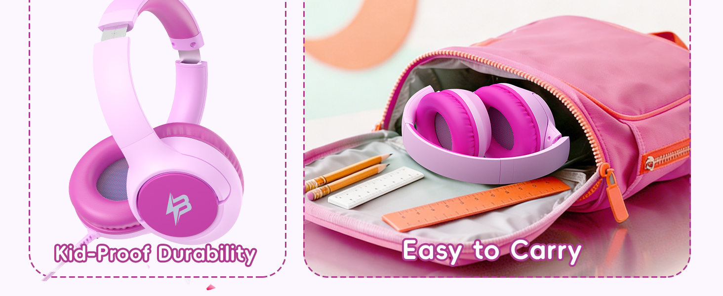 kids headphones for school