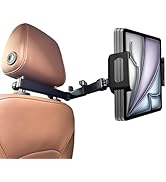 YTDSUP 2026 Tablet Holder for Car Headrest 2 Pack [3 in 1 Sturdy Upgrade Extension Arm] 360° Rota...