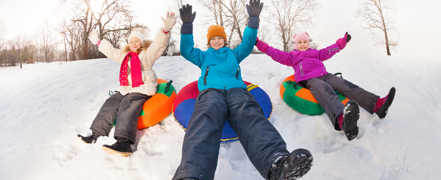 For snow tube