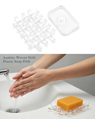 Aenfaiy Clear Soap Dish