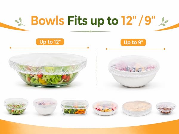 100/200Pcs Bowl Covers for Bread Proofing
