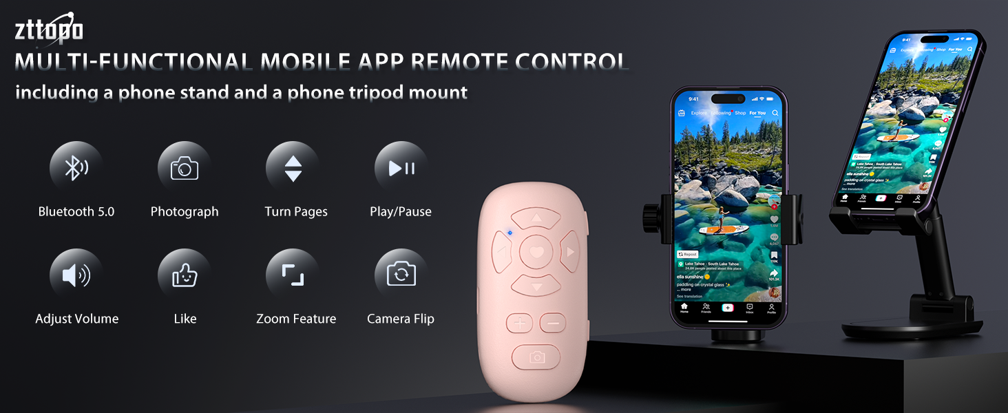 tiktok scrolling remote