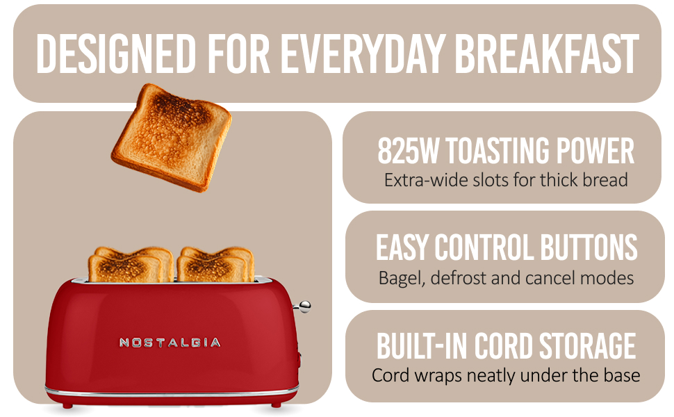 Designed for everyday breakfast