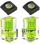Hot Shoe Level, 4Pack ChromLives Hot Shoe Bubble Level Camera Hot Shoe Cover 2 Axis Bubble Spirit...