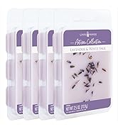 Candle Warmers Etc Artisan Wax Melts 2.5oz, Lavender &amp; White Sage (4-Pack) – Each Pack has x4 2.5...