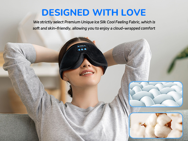 bluetooth headphone sleep mask