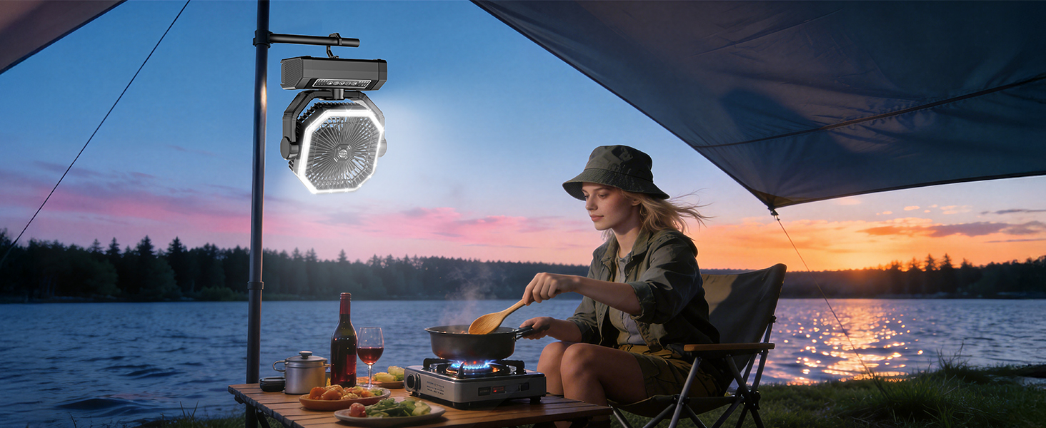 battery operated fan for camping