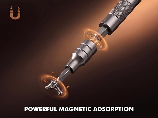 magnetic ratchet screwdriver set
