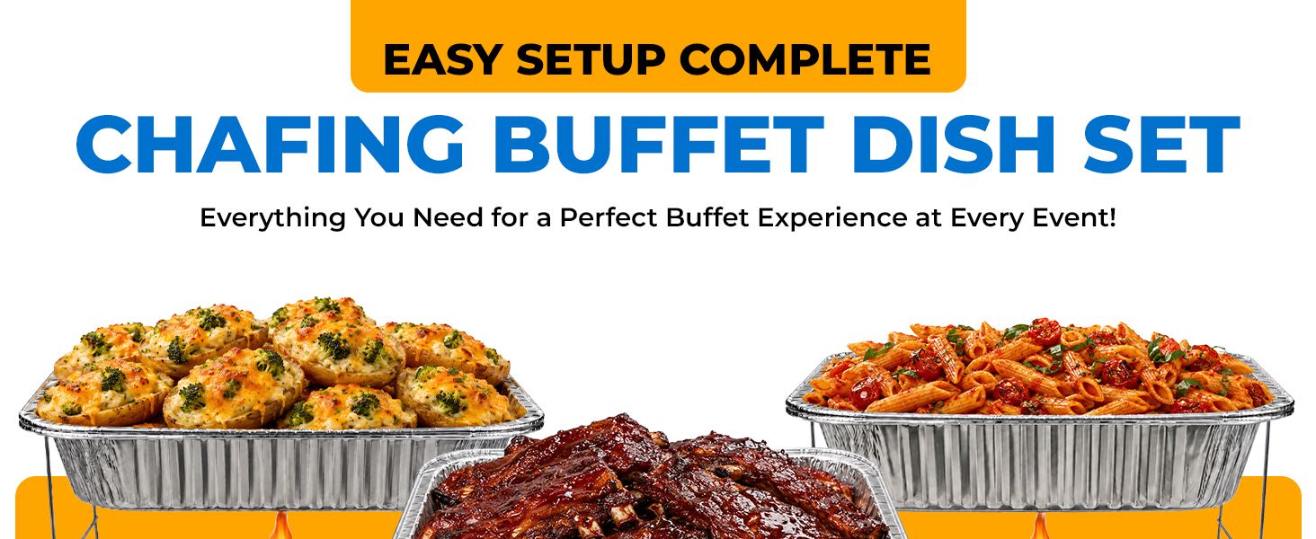 Chafing Buffet Dish set header