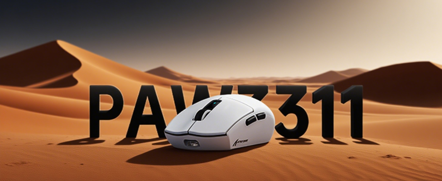 G3 Tri Mode Ultralight Wireless Gaming Mouse Programmable with PixArt PAW3311Sensor