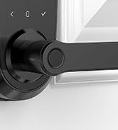 Devo G7 Smart Door Lock with Handle,6-in-1 Fingerprint Keyless Entry,APP Control,Fingerprint ID,A...