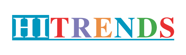 Colorful text logo spelling 'HITRENDS' with each letter in a different bright color on a white background.