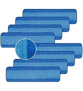 Ashsajkd Microfiber Cleaning Pad Mop Refill Pad - Compatible with Bona mops, Reusable Wet and Dry...