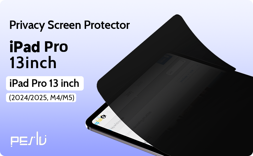 ipad pro 13 inch screen protector privacy