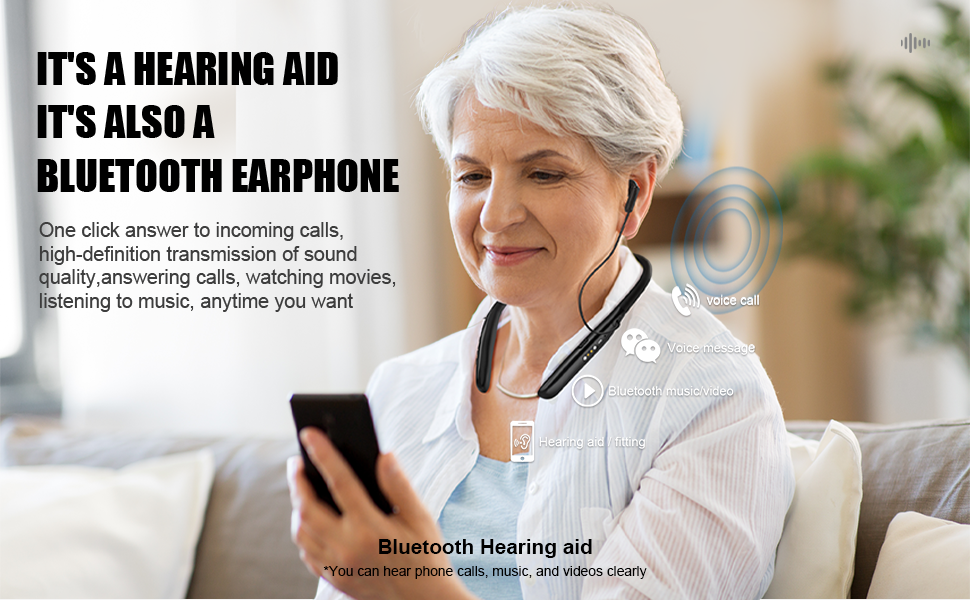 it&amp;#39;s hearing aid.it&amp;#39;s also a bluletooth earphone