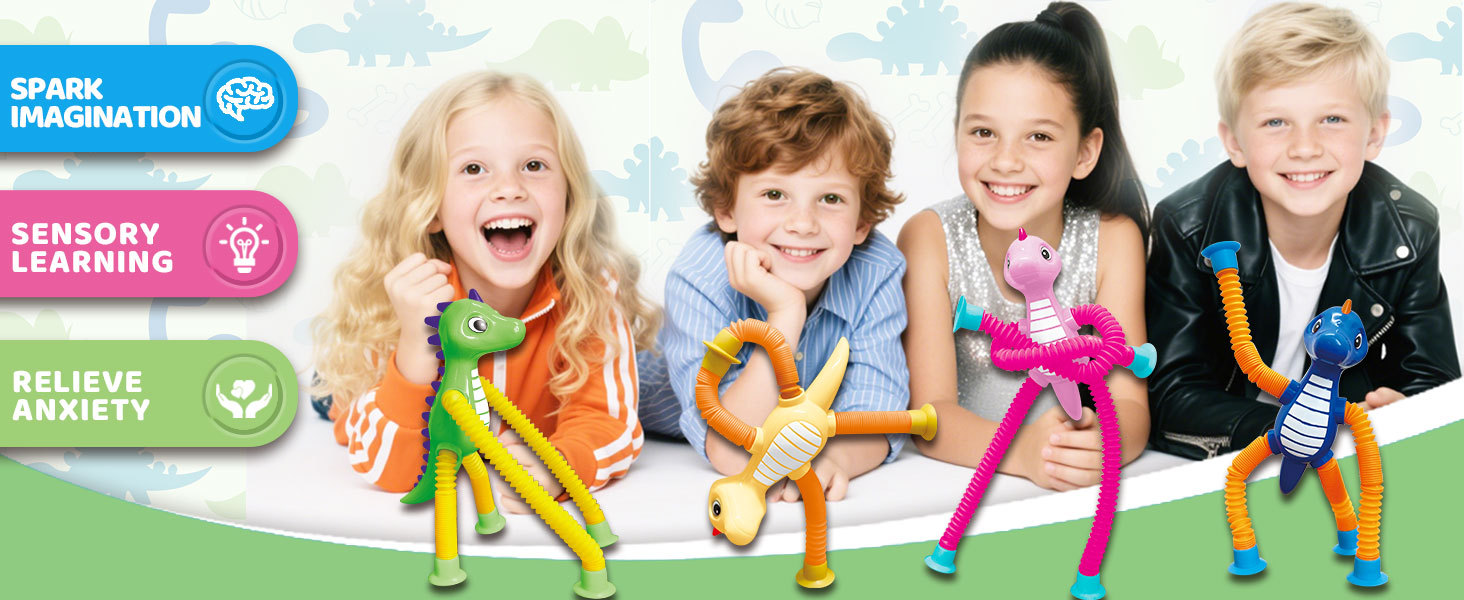 Dinosaur fidget sensory toys for toddlers