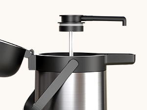 airpot coffee dispenser with pump