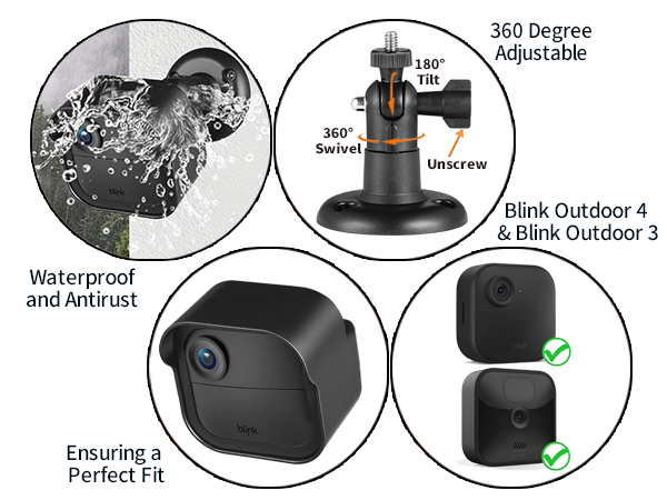 blink camera mount 360 adjustable