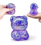 ZTATU Gummy Bear Squishy Fidget Toys Stress Balls for Kids (1PCS) Squishy Sugar Ball Sensory Toys...