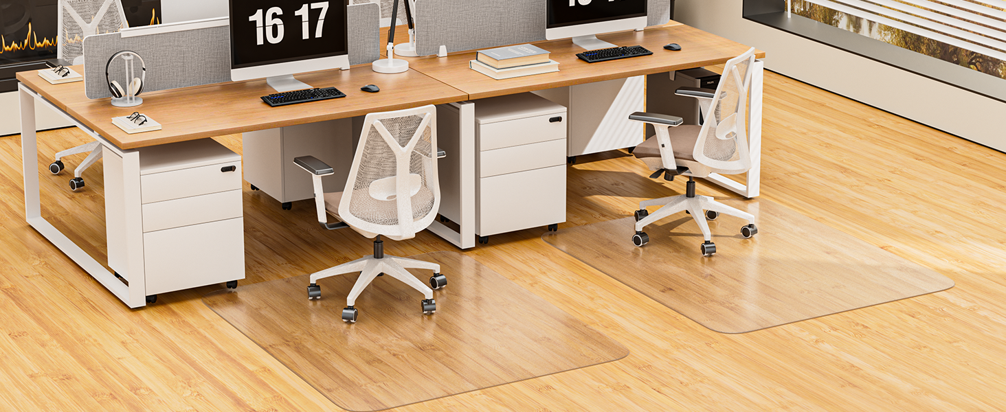 plastic floor mat for office chair over carpet