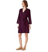KORBLISS Womens Robe Lightweight Short Knit Bathrobe Soft Ladies Sleepwear with Pockets,lightweig...