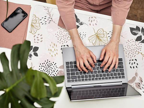 Leather Large Mouse Pad - Designed for Comfort and Productivity!