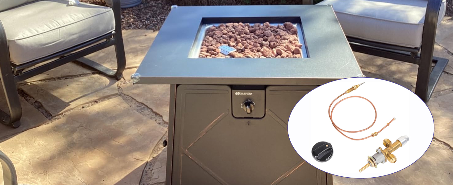 Gas Fireplace Fire Pit Flame Failure Safety Control Valve Kit