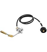 BMMXBI Griddle Regulator with 6FT Propane Adapter Hose for Blackstone 17/22 Inch Tabletop Griddle...