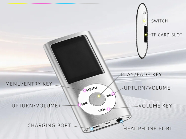 Portable Multifunctional MP3 Digital Music Player