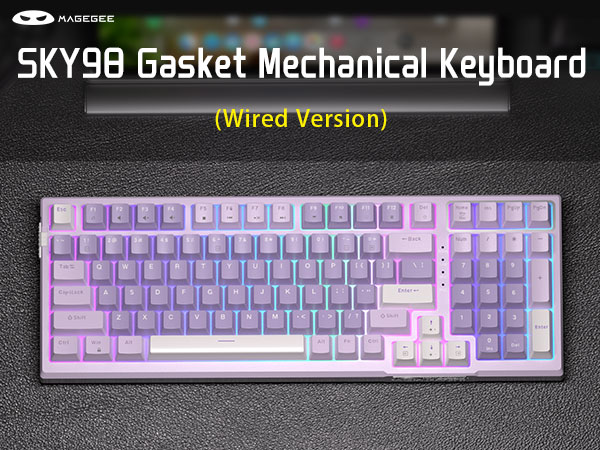 SKY98 Gasket Mechanical Keyboard (Wired Version)