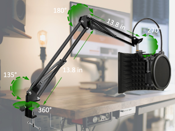microphone arm stand