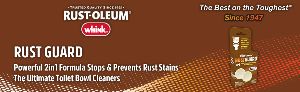 prevents rust stains toilet bowl bathroom powerful formula