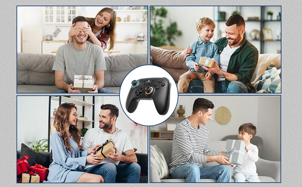 RG P01 Game Controller Plug and Play Gaming Gamepad