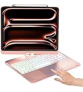 NOKBABO Trackpad Keyboard Case for iPad Pro 13 inch (M5/2025, M4/2024), iPad Air 13" (M4/M3/M2) &amp;...