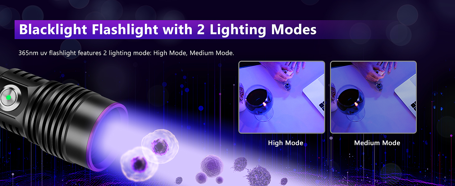 365 nm uv flashlight