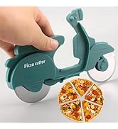 KINTEGOOD Bicycle Pizza Cutter Wheel, Dual Stainless Steel Pizza Cutter Wheel Pizza Slicer, Bike ...
