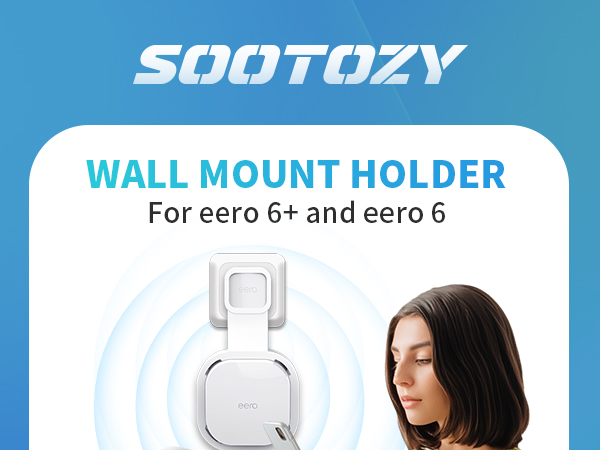 Wall Mount Holder for eero 6 and for eero 6+ Router Stand Bracket