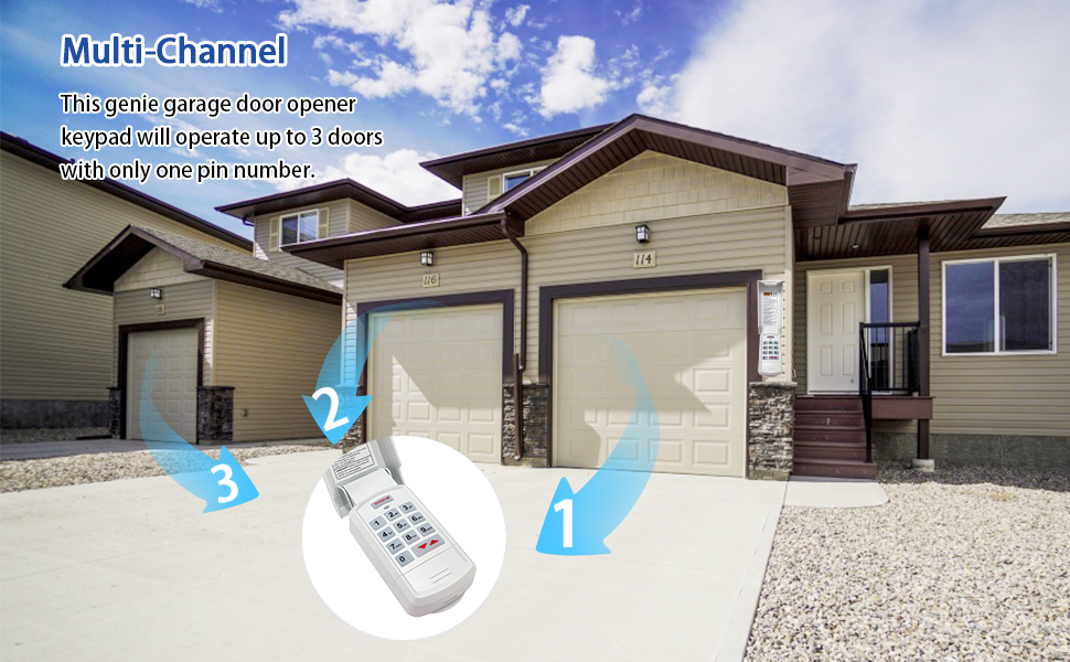 genie garage door opener remote