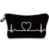 Deanfun Makeup Bag for Purse, Waterproof Makeup Bags Roomy Toiletry Pouch Travel Accessories Gift...