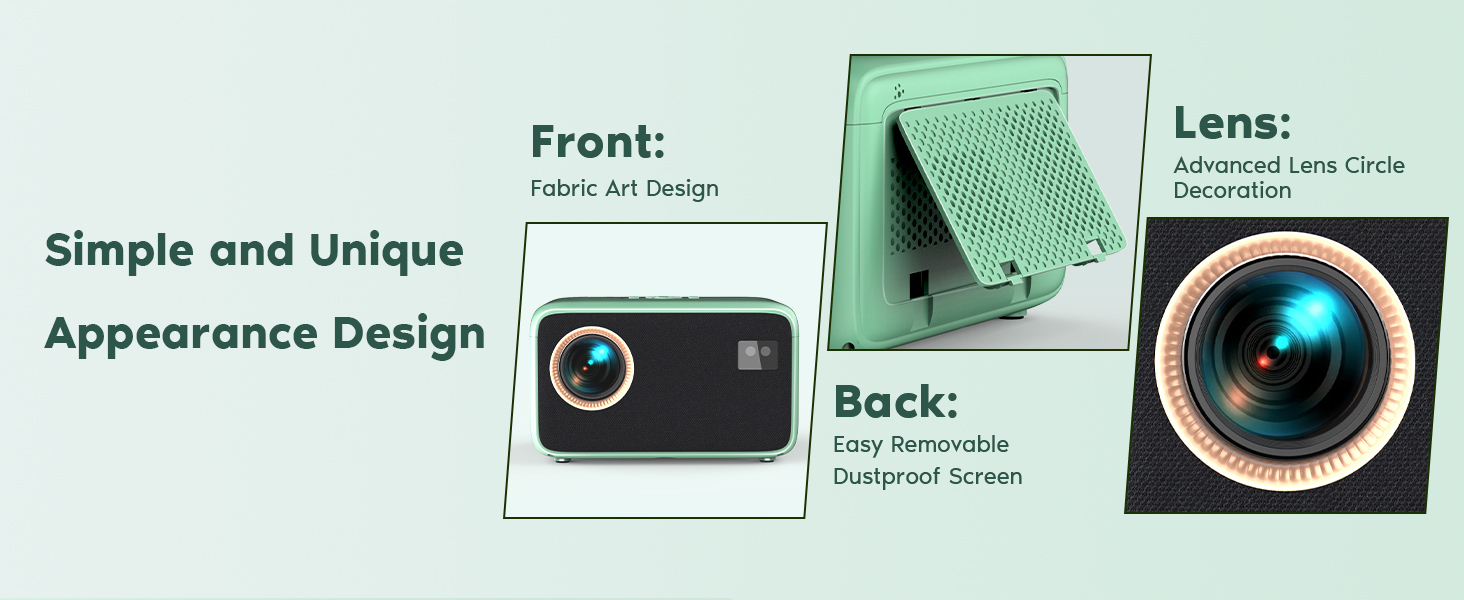 Simple and Unique Appearance Design