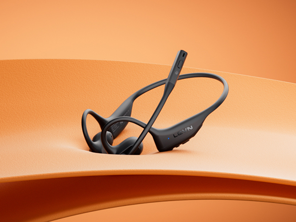 open ear headphones with microphone