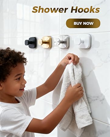 shower hooks for inside shower