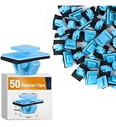 GOOACC 50Pcs Rocker Panel Fender Flare Exterior Moulding Clip with Sealer Automotive Fastener Riv...