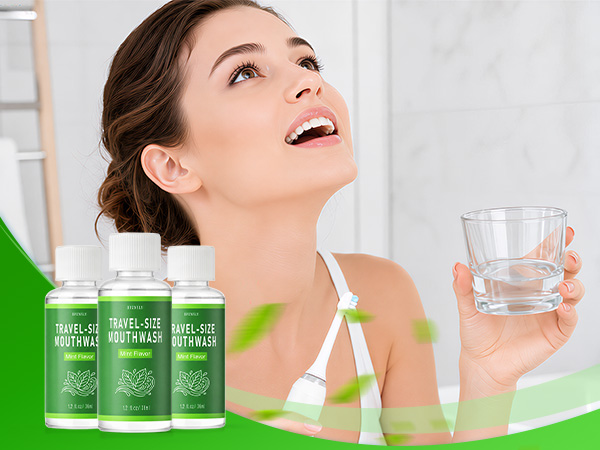 100 Pcs Travel Size Mouthwash Bulk
