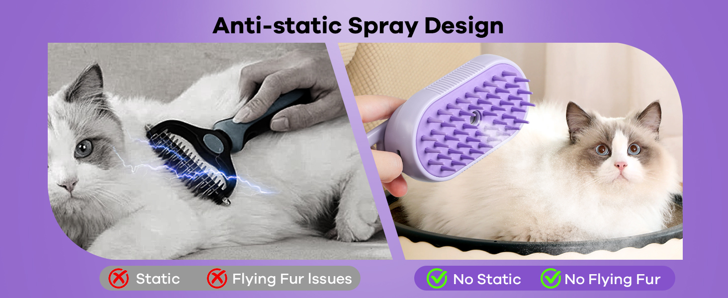 cat steam brush