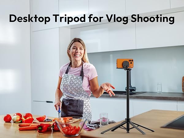 magnetic phone tripod