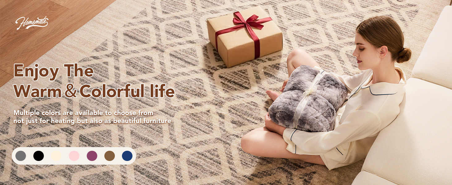 10 heat levels,1/2/4/6/8 hours auto shut off