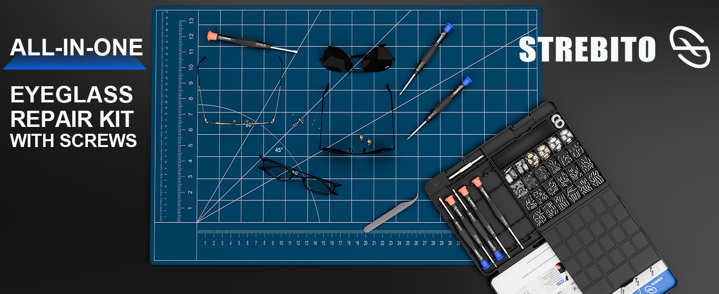 eyeglass repair kit with screws