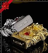 Cool Lighters, Windproof Carving Dragon Antique Lighter, Reusable Kerosene Grinding Wheel Lighter...
